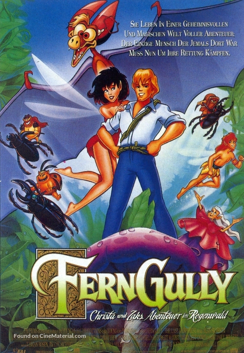 FernGully: The Last Rainforest - German Movie Poster
