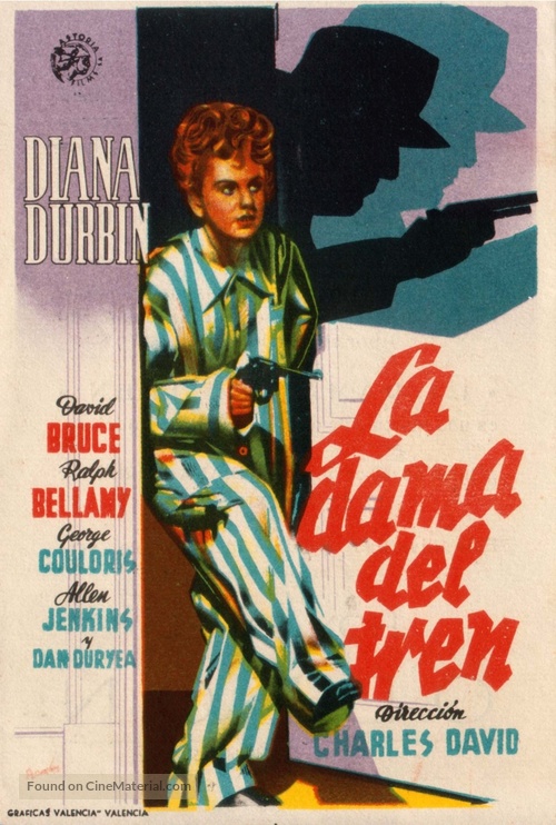 Lady on a Train - Spanish poster