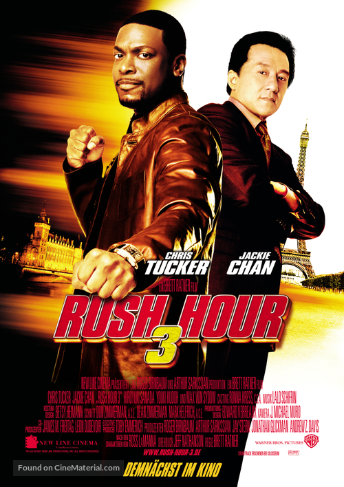 Rush Hour 3 - German Movie Poster