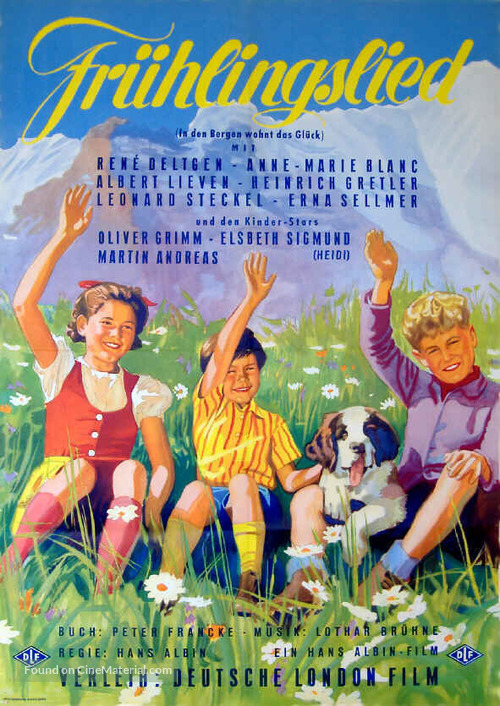 Fr&uuml;hlingslied - German Movie Poster