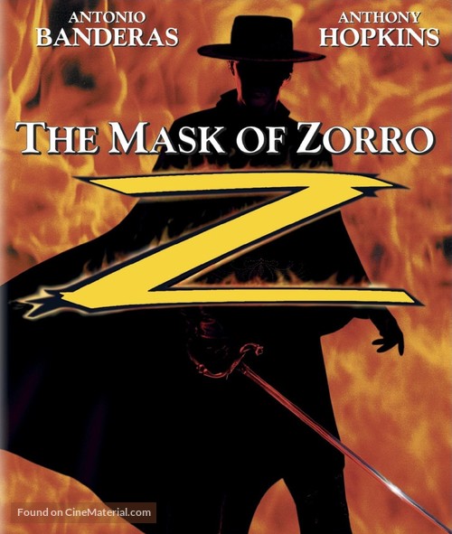 The Mask Of Zorro - Blu-Ray movie cover