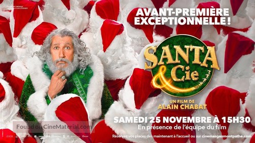 Santa &amp; Cie - French Movie Poster