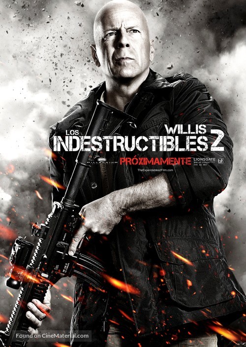 The Expendables 2 - Chilean Movie Poster