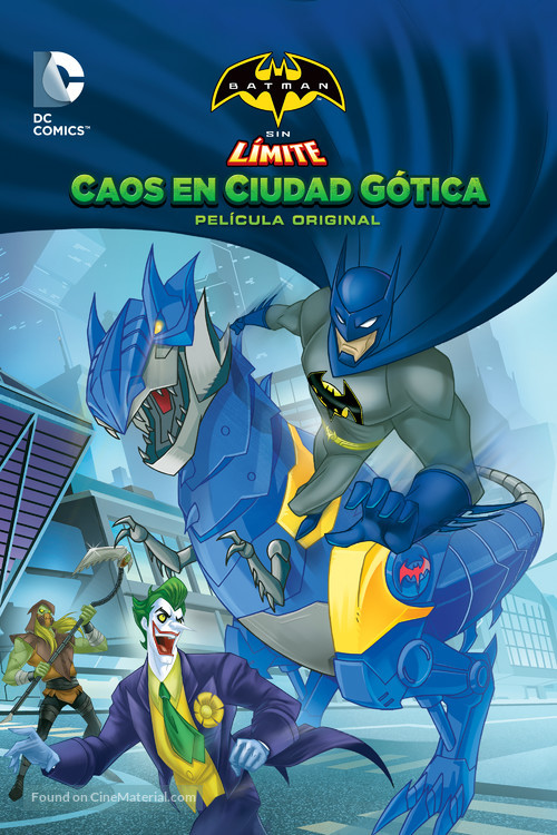 Batman Unlimited: Monster Mayhem - Mexican Movie Cover