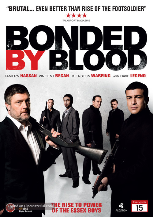 Bonded by Blood - Danish DVD movie cover