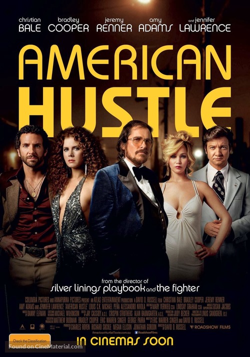 American Hustle - Australian Movie Poster