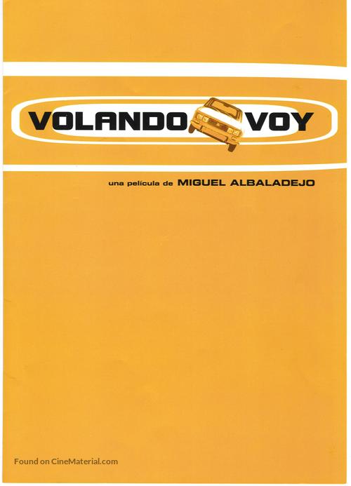 Volando voy - Spanish poster