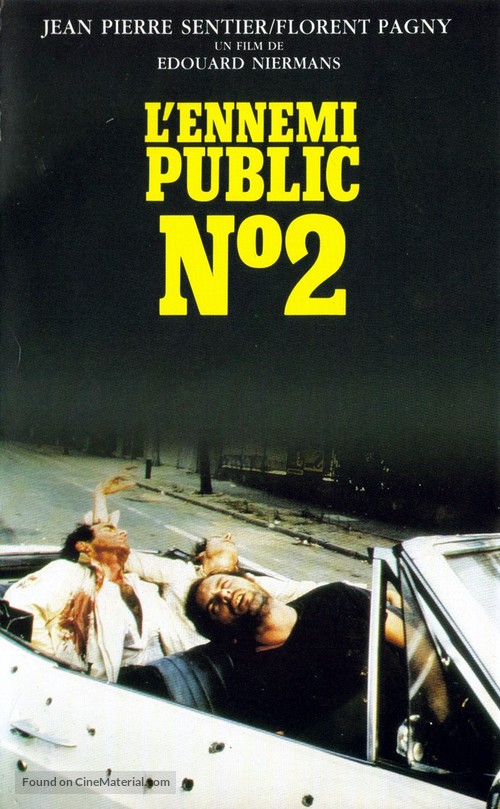 &quot;S&eacute;rie noire&quot; L&#039;ennemi public n&deg; 2 - French VHS movie cover