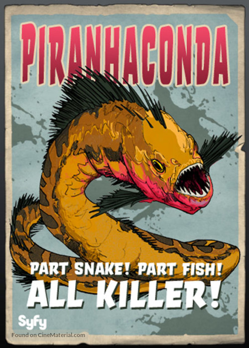 Piranhaconda - DVD movie cover