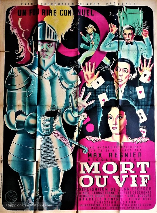 Mort ou vif - French Movie Poster