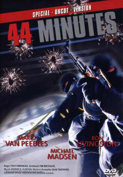 44 Minutes - German DVD movie cover