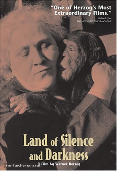 Land des Schweigens und der Dunkelheit - DVD movie cover