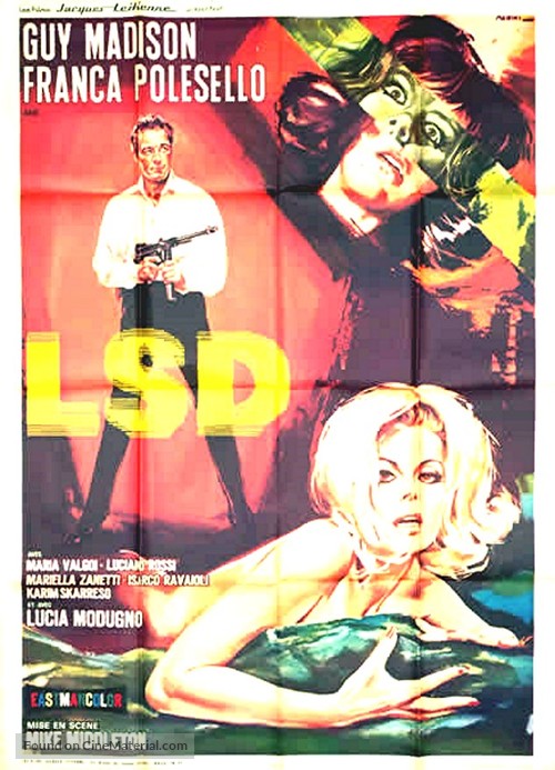 LSD - La droga del secolo - French Movie Poster