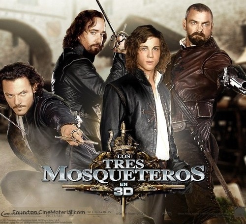 The Three Musketeers - Argentinian Movie Poster