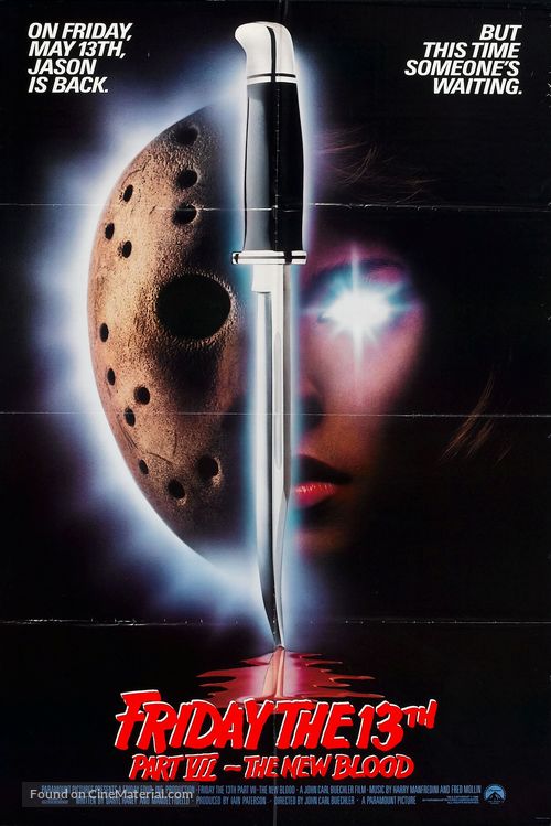 Friday the 13th Part VII: The New Blood - Movie Poster