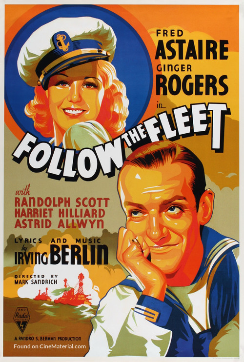 Follow the Fleet - Movie Poster