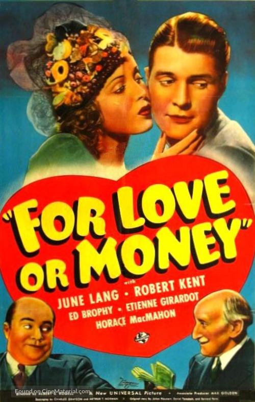 For Love or Money - Movie Poster