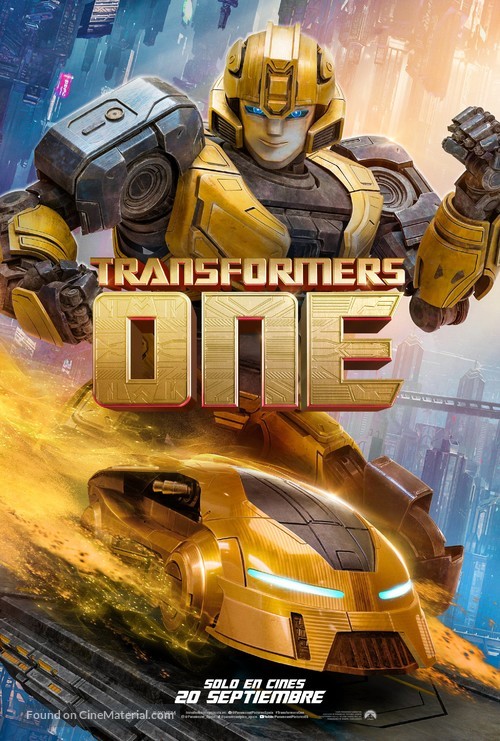 Transformers One - Spanish Movie Poster