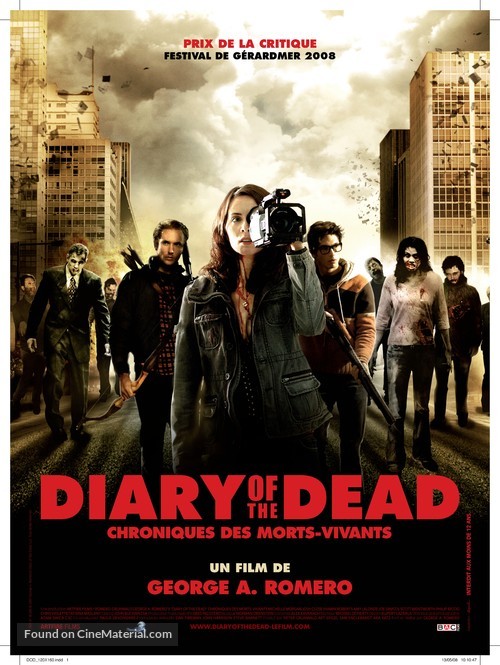 Diary of the Dead - French Movie Poster