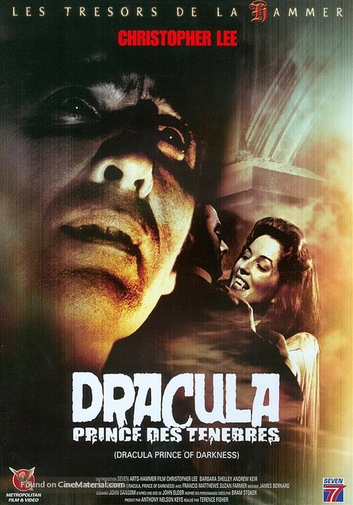 Dracula: Prince of Darkness - French DVD movie cover