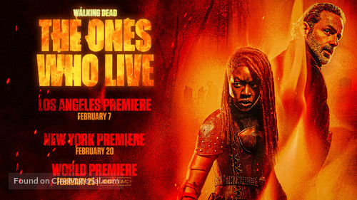 &quot;The Walking Dead: The Ones Who Live&quot; - Movie Poster