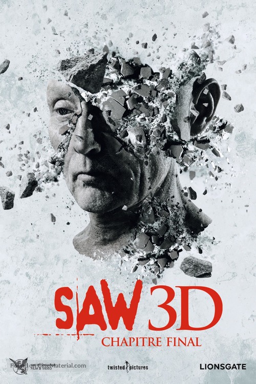 Saw 3D - French DVD movie cover