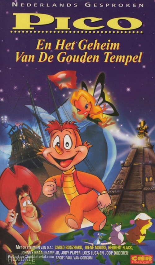 Die Abenteuer von Pico und Columbus - Dutch VHS movie cover