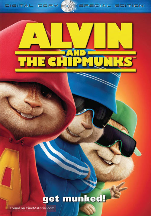 Alvin and the Chipmunks - DVD movie cover