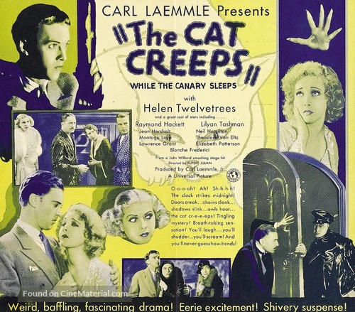 The Cat Creeps - poster
