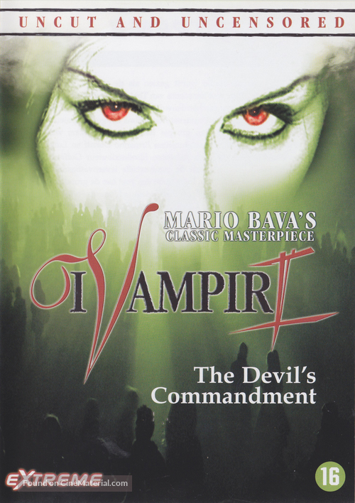 I vampiri - Dutch DVD movie cover