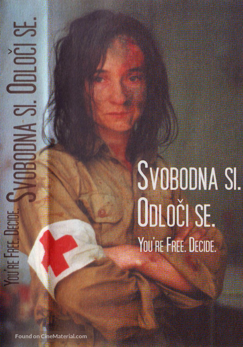 Svobodna si. Odloci se. - Slovenian VHS movie cover