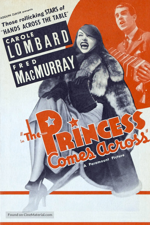 The Princess Comes Across - poster