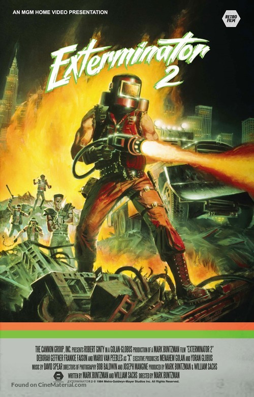 Exterminator 2 - German DVD movie cover