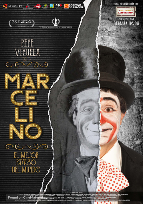 Marcelino, el mejor payaso del mundo - Spanish Movie Poster