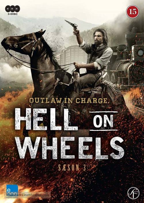 &quot;Hell on Wheels&quot; - Danish DVD movie cover