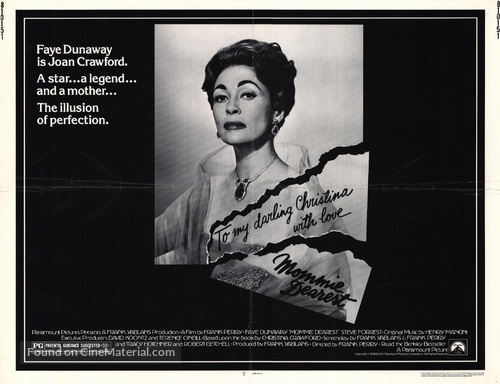 Mommie Dearest - Movie Poster