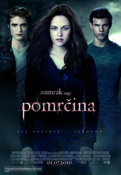 The Twilight Saga: Eclipse - Croatian Movie Poster