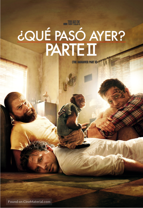The Hangover Part II - Argentinian DVD movie cover