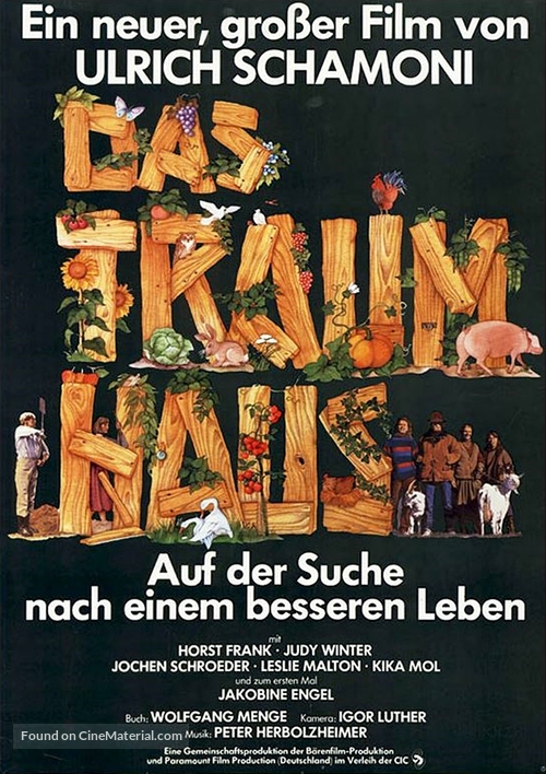 Das Traumhaus - German Movie Poster