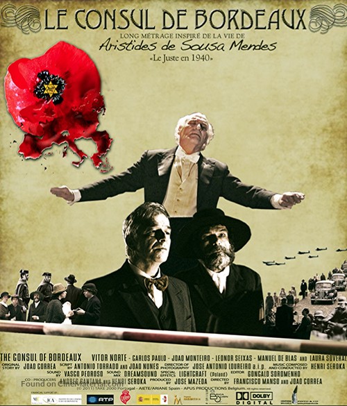 O C&ocirc;nsul de Bord&eacute;us - French Movie Poster