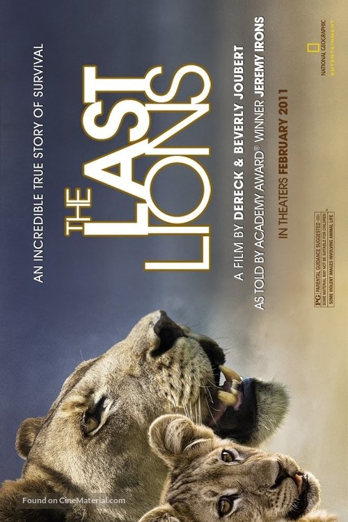 The Last Lions - Movie Poster