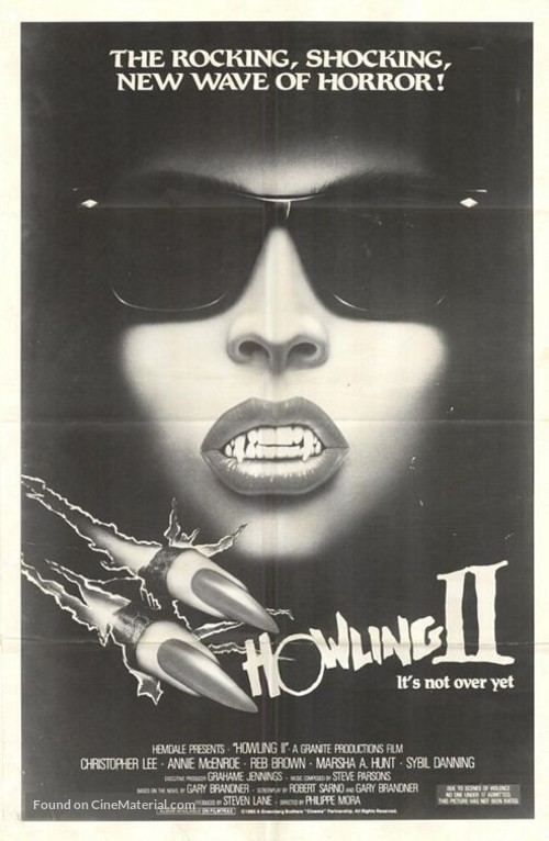 Howling II: Stirba - Werewolf Bitch - Movie Poster