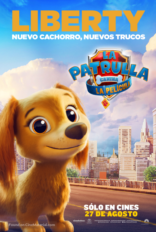 Paw Patrol: The Movie - Spanish Movie Poster