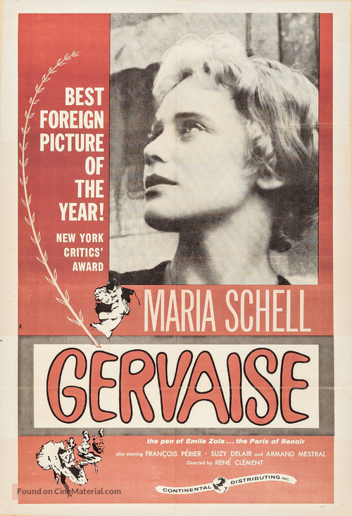 Gervaise - Movie Poster
