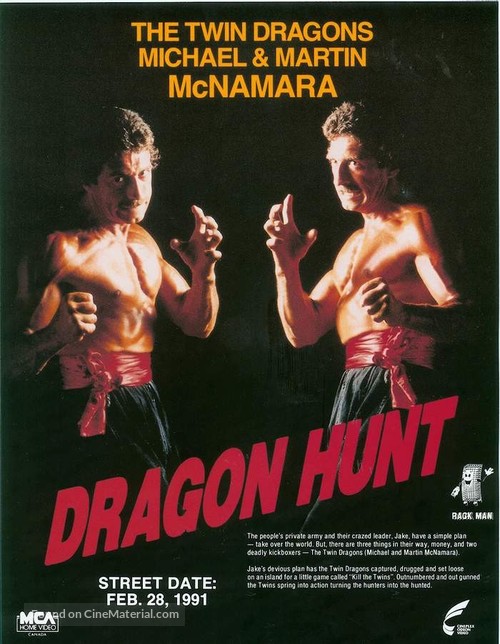 Dragon Hunt - Canadian Movie Poster