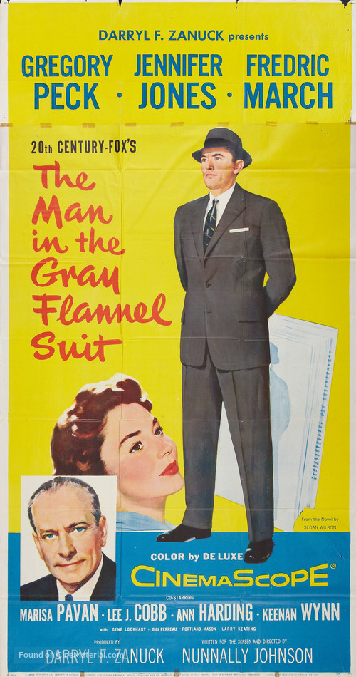 The Man in the Gray Flannel Suit - Movie Poster