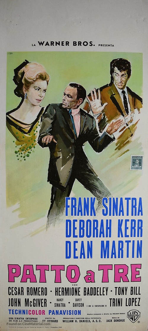 Marriage on the Rocks - Italian Movie Poster