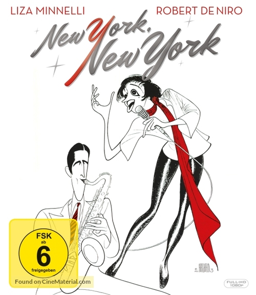 New York, New York - German Blu-Ray movie cover