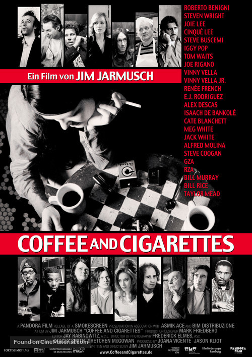 Coffee and Cigarettes - German Movie Poster