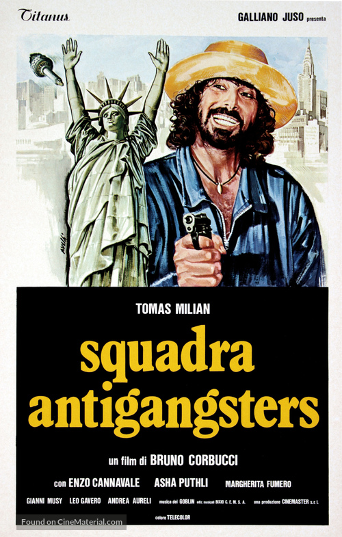 Squadra antigangsters - Italian Movie Poster